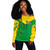 Democratic Republic of Sao Tome and Principe Off Shoulder Sweatshirt Arrow Style