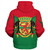 Republic of the Congo Sherpa Hoodie Arrow Style