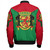 Republic of the Congo Zipper Bomber Jacket Arrow Style