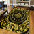 Freemasonry Area Rug Floral Circle