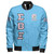 Sigma Beta Xi Zipper Bomber Jacket Letter Color