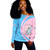 Sigma Beta Xi Off Shoulder Sweatshirt Circle style
