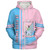 Sigma Beta Xi Sherpa Hoodie Quarter Style