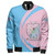 Sigma Beta Xi Zipper Bomber Jacket Circle style