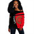 Libya Off Shoulder Sweatshirt Half Concept