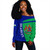 Lesotho Off Shoulder Sweatshirt Half Concept