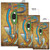 Egyptian Area Rug - African Patterns Egyptian Hieroglyphics and Gods Self Knowledge Area Rug
