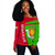 Burundi Off Shoulder Sweatshirt Half Concept