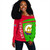 Eritrea Off Shoulder Sweatshirt Half Concept