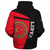 Libya Sherpa Hoodie Half Concept
