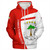Equatorial Guinea Sherpa Hoodie Half Concept