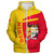 Benin Sherpa Hoodie Half Concept