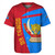Democratic Republic Of The Congo Baseball Shirt Half Concept