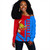 Democratic Republic Of The Congo Off Shoulder Sweatshirt Casual Style