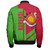 Burundi Zipper Bomber Jacket Casual Style