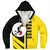 Uganda Sherpa Hoodie Casual Style