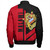 Malawi Zipper Bomber Jacket Casual Style