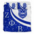 Zeta Phi Beta Bedding Set - Sorority Greek Alphabet Symbols Bedding Set