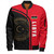 Libya Zipper Bomber Jacket Custom In My Heart