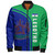 Lesotho Zipper Bomber Jacket Custom In My Heart