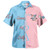 Gamma Phi Delta Hawaiian Shirt Half Style