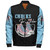Gamma Phi Delta Zipper Bomber Jacket KH Chuck And Pearls