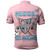 Gamma Phi Delta Polo Shirt Letter Style Color