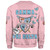 Gamma Phi Delta Sweatshirt Letter Style Color