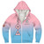 Gamma Phi Delta Sherpa Hoodie Letter Greek Life Gradient