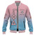 Gamma Phi Delta Baseball Jacket Letter Greek Life Gradient