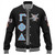 Gamma Phi Delta Baseball Jacket Letter