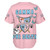 Gamma Phi Delta Baseball Shirt Letter Style Color