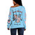 Gamma Phi Delta Off Shoulder Sweatshirt Sorority Inc Style Color