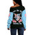 Gamma Phi Delta Off Shoulder Sweatshirt Sorority Symbols Style