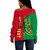 Republic of the Congo Off Shoulder Sweatshirt Custom In My Heart