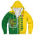 Senegal Sherpa Hoodie Custom In My Heart