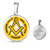 Freemasonry Necklace Circle Mason Making Good