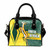 South Africa Shoulder Handbag  - African Patterns Springboks Rugby Be Fancy Shoulder Handbag