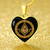 Freemasonry Necklace Heart Royal Floral Masonic