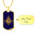 Freemasonry Military Dog Tag Masonic Logo