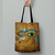 Egyptian Tote Bag - African Patterns Egyptian Hieroglyphics and Gods Self Knowledge Tote Bag