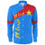 Democratic Republic Of The Congo Long Sleeve Shirt Sport Style