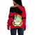 Angola Off Shoulder Sweatshirt Sport Style