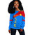 Democratic Republic Of The Congo Off Shoulder Sweatshirt Sport Style