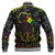 Black History Baseball Jacket - Custom Harlem Renaissance Pride African Pattern Baseball Jacket