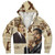Black History Sherpa Hoodie Legacy of Malcolm X