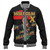Black History Baseball Jacket Malcolm X Say By Any Means Necessary Ver.1