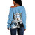 Botswana Off Shoulder Sweatshirt Spanit Style
