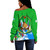 Djibouti Off Shoulder Sweatshirt Spanit Style