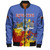 Eswatini Zipper Bomber Jacket Spanit Style